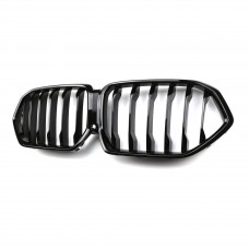 Glossy Black G06 Single Line ABS Car Front Grille Car Front Bumper for BMW X5X6 2020+