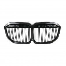 Carbon Fiber G07 Double Line ABS Car Front Grille Car Front Bumper for BMW X7