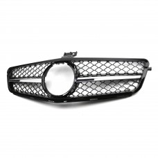 W204 ABS Car Front Grille Front Bumper Honeycomb Mesh Grille Grill for BENZ