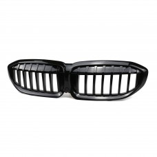 Factory Supply Shiny Black Front Grille Front Grille With Single Slat For BM 3 Series G20 2020-IN