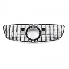 Automotive Parts Hood Grille Upgrade GTR Style Front Grille For Mercedes Benz GLS CLASS X166 2016-2019