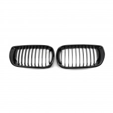 Glossy Black Center Mesh Bumper Car Grille ABS Single Slats Mesh Front Car Grille For Bmw 3 series E46 1997-2001