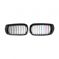 Factory manufacture Front Grille 4 door 3 Color M Styling facelift Single Slat Line grille For Bmw 3 series E46 2002 2003 2004