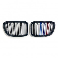 2011-2015 M-three Colour Abs Bumper Car Front Grilles For Bmw E84 X1