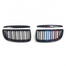 2004-2012 Good Quality M-three Colour Mesh Car Accessories Front Grille For Bmw 3series E90