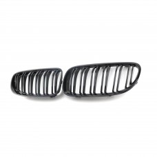 Auto Car ABS front bumper grilles front grill glossy black dual line front grille For Bmw 3 series E92 2010 2011 2012 2013