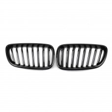 Car Accessories Upgrade Parts Glossy black Single Slat Front Bumper Kidney Mesh Grille Grill For Bmw 2 series F22 2014-2018