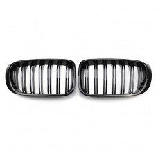 Carbon auto parts Grille Carbon Fiber F32 front bumper dual grille For Bmw X3/X4 F25 2014-2018