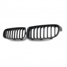 Car Body Accessories Grille Single Slat Line Matt Black Replacement Kindly Grill For Bmw 3 series F30 2012-2019