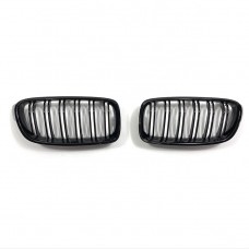 HMF30-201 Double Line Gloss Black New Car Front Grill Grilles Auto Front Grille For Bmw F30 3series