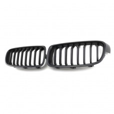 Grille Single Slat Line Matt Black Replacement Kindly Grill For Bmw 3 series F30 2012-2019