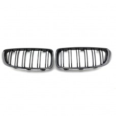 Double Slat Carbon fiber front hood grille kidney mesh grill grills For BMW 4 Series F32 F33 F36 F80 F82 F83 2013-2020