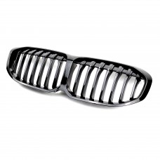 Factory manufacture Front Grille Auto Parts Grille ABS Gloss Black Kidney Grill For Bmw 1series F40 2020-