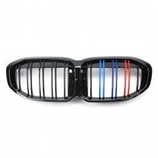 Three Colour Front Kidney Grille Front Grille Car Parts Hood Racing Bumper Grill For Bmw 1series F40 2020-