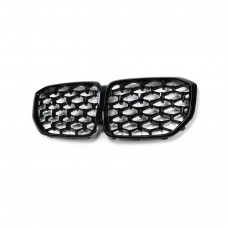 Car grills Factory Direct ABS Material Front Bumper Grille Diamond Grille For Bmw X5 G05 2019-