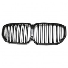 Carbon Fiber Grill Double Front Bumper Kidney Grille Mesh Grill For Bmw X5/X6 G05 2019-