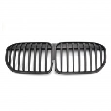 Car Radiator Grill ABS Matte Black Front Bumper Grille For Bmw 7 series G11 2021-2023