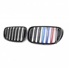 Auto Body Parts Car Bumper Grill Double Line Tricolor Grill Accessories Grill For Bmw 7 series G11 2016 2017 2018 2019