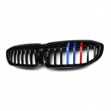 Car styling G20 Grill Single Line M style Grille Auto Front Bumpers grilles For Bmw 3 series G20 20219-2021