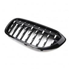 Front bumper grille Half Silver diamond grill meteor style grille For Bmw 5 series G30 2018 2019 2020