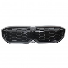 Racing Bumper front Grills Automotive Parts front grille gloss black diamond line kidney front grille For Bmw I3 2022 2023