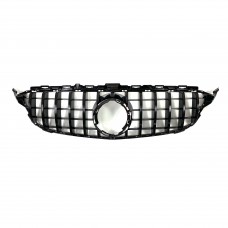 W205 GTR Style Grill Car Exterior Accessories Front Bumper Grille for Mercedes Benz C CLASS W205 2019