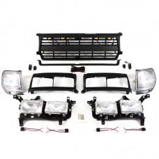 Auto Parts Front Grille Head Lamp Surround Black Brackets Fit For LandCruiser LC80 1990-1997