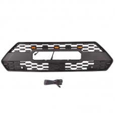 2020 Auto Front Central Grille With Light Fit For Toyota RAV4