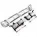 Решетка радиатора Хром ABS для LandCrusier LC80 1990-1997 - Покупайте на tuningdom.ru