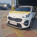 Купить решетку радиатора Хром+Черный ABS для Kia Sportage 2016-2019 на tuningdom.ru