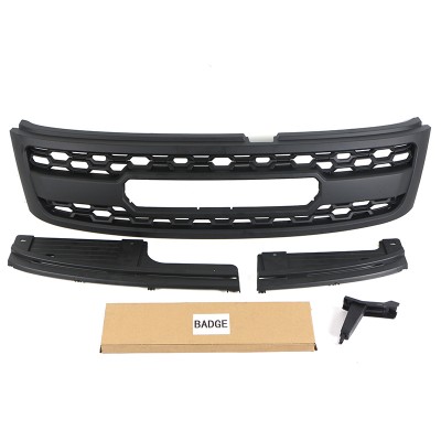 Решетка радиатора Fit For NISSAN PATROL, матовый черный, ABS - купить в интернет-магазине tuningdom.ru