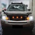 Решетка радиатора Матовый черный/Серый ABS для X-TRAIL 2009-2011 | Tuningdom.ru
