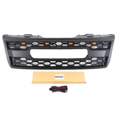 Решетка радиатора Матовый черный/Серый ABS для NISSAN XTERRA 2005-2008 - Купить на tuningdom.ru