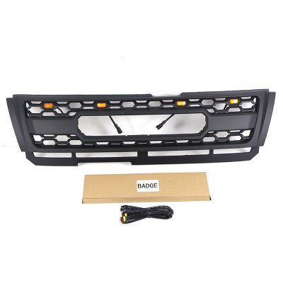 Решетка радиатора Матовый черный/Серый ABS для NISSAN PATROL 1998-2002 - Купить на tuningdom.ru