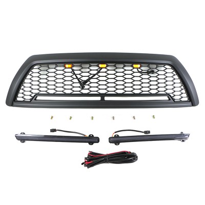 Решетка радиатора Матовый черный ABS для Toyota 4Runner 2006-2009 - купить на tuningdom.ru