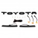 Решетка радиатора Матовый черный ABS для Toyota 4Runner 2006-2009 - купить на tuningdom.ru