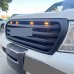 Решетка радиатора Черно-серого цвета из ABS материала для LandCrusier LC200 - купить на tuningdom.ru