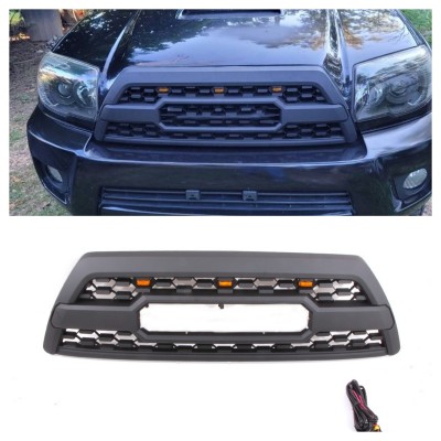 Решетка радиатора Матовый черный/Серый ABS для Toyota 4Runner 2006-2009 | Купить на tuningdom.ru