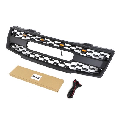 Решетка радиатора, матовый черный/серый, ABS, Fit For NISSAN FRONTIER 2005-2008 | Купить на tuningdom.ru