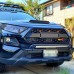 Решетка радиатора Матовый черный/Серый ABS для Toyota RAV4 2020 - купить на tuningdom.ru