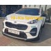 Решетка радиатора черного цвета из ABS для Kia Sportage 2016-2019 - купить в интернет-магазине Tuningdom.ru