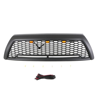 Решетка радиатора Матовый черный ABS для Toyota 4Runner 2006-2009 - купить в интернет-магазине TuningDom.ru
