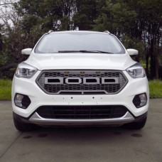 Решетка радиатора Матовый черный/Серый ABS для Ford Kuga/Escape 2017