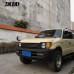 Решетка радиатора Матовая черная/Серая ABS для LandCrusier LC95 1993-2002 - купить на TuningDom.ru