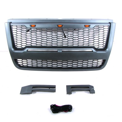 Купить решетку радиатора FIT FOR EXPLORER 2006-2010, матовый черный, ABS на tuningdom.ru