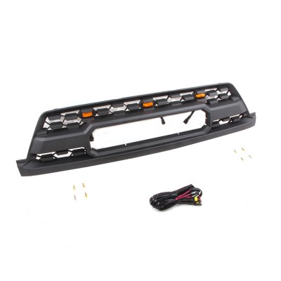 Решетка радиатора для Toyota 4Runner 2002-2005, матовый черный/серый, из ABS - купить на tuningdom.ru