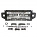 Решетка радиатора Матовый черный/Серый ABS для Ford F250 2022 – купить на tuningdom.ru