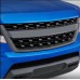Решетка радиатора Chevrolet Colorado 2016-2018, матовый черный/серый, ABS - купить в интернет-магазине Tuningdom.ru