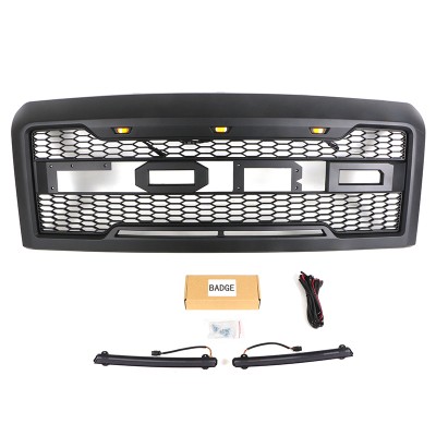 Решетка радиатора Матовый черный/Серый ABS для FIT FOR E150 E250 E350 2008-2013 - Tuningdom.ru: купить качественную решетку радиатора для автомобилей E150 E250 E350 2008-2013