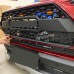 Решетка радиатора Матовый черный/Серый ABS для Toyota RAV4 - купить на tuningdom.ru